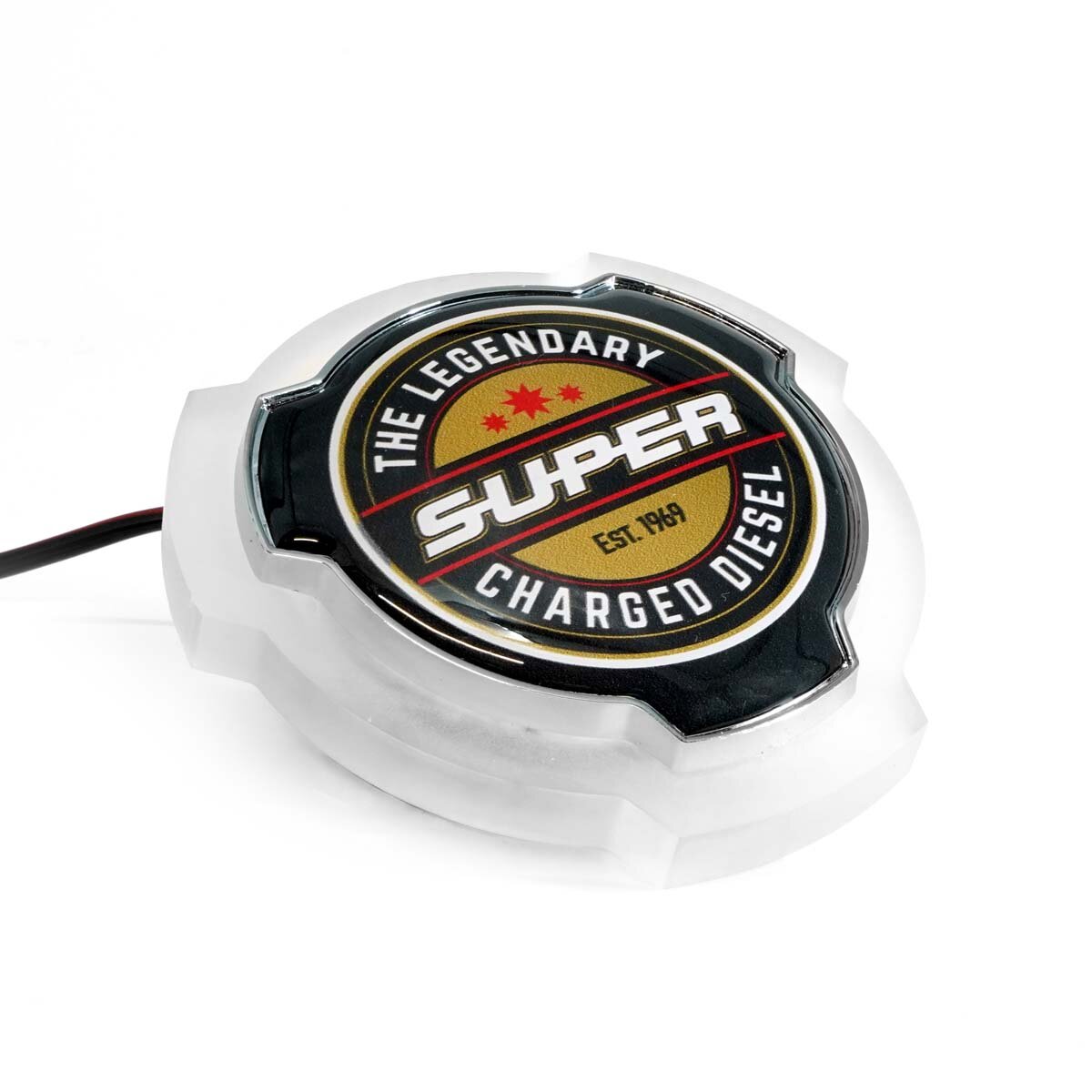 Emblème Illuminé Scania Aspect Mat 24V 95x95mm
