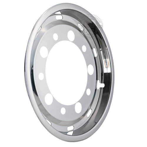 Jantes en acier inoxydable ET120 40MM 11.75x22.5 Convient pour VOLVO MERCEDES MAN RENAULT