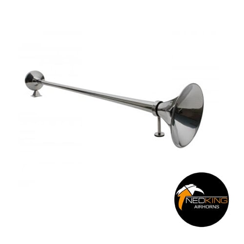 Nedking Klaxon Pneumatique Acier Inoxydable 550mm / Ø140mm / 120dB
