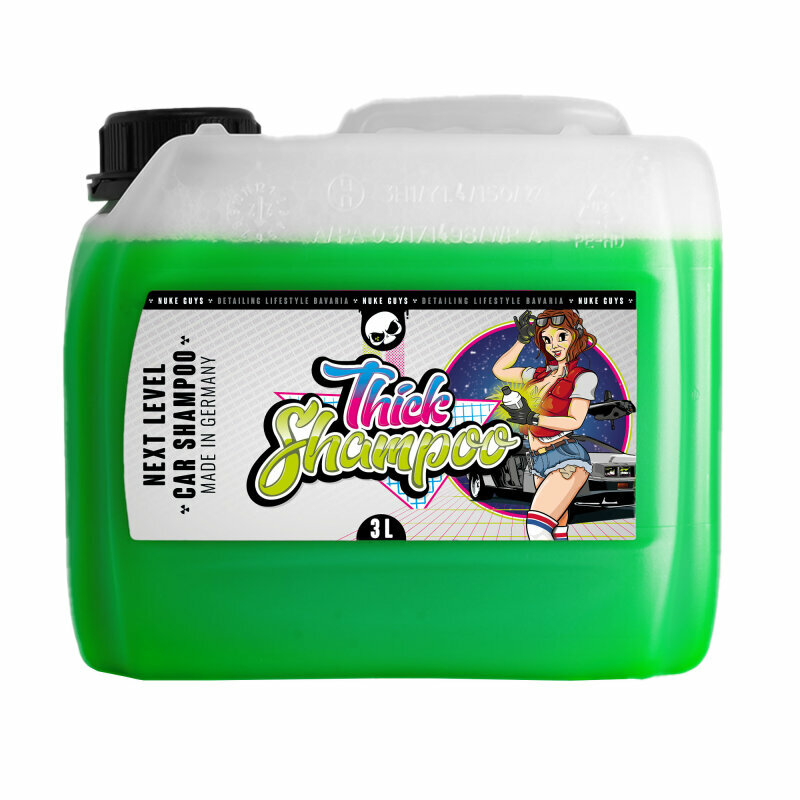 Shampooing Voiture Nuke Guys 3 Litres Hautement Concentré pH-Neutre Parfum Agrumes Frais