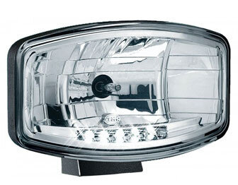 Hella Jumbo 320FF Feu de Position Clair LED H7 12/24V 244,8x141x108,5mm