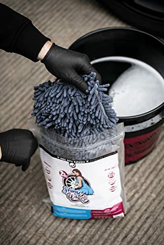 Ensemble de microfibres Nuke Guys pour laver et sécher les roues 2 pièces