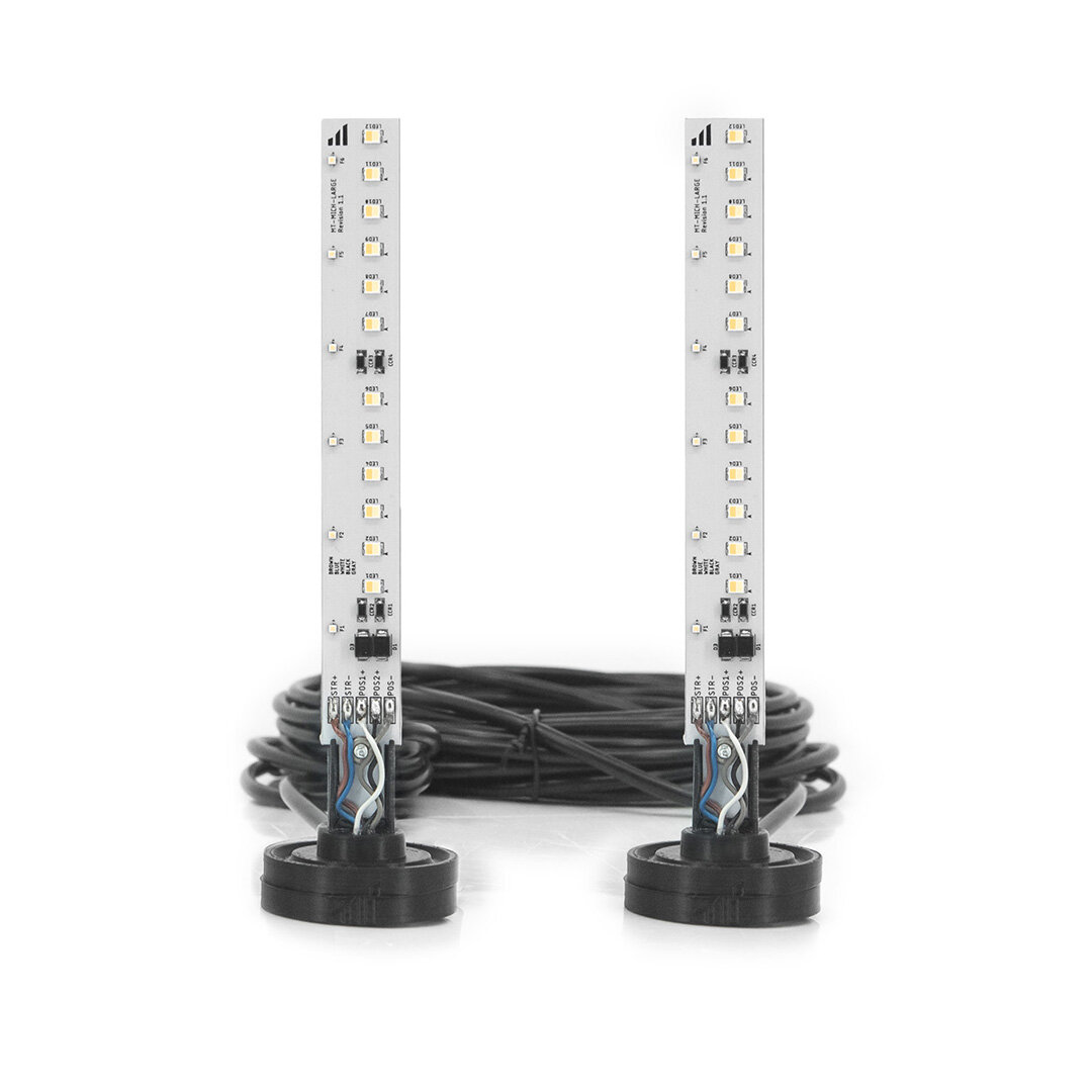 MICHELIN Luce di Posizione Aggiuntiva 42cm 24V Set di 2 Con Funzione Strobo