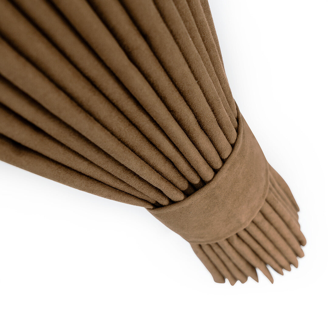 Ensemble de rideaux aspect Alcantara Ensemble de rideaux latéraux Bande de fenêtre avant Rideau 3-arches 90x225x185 cm