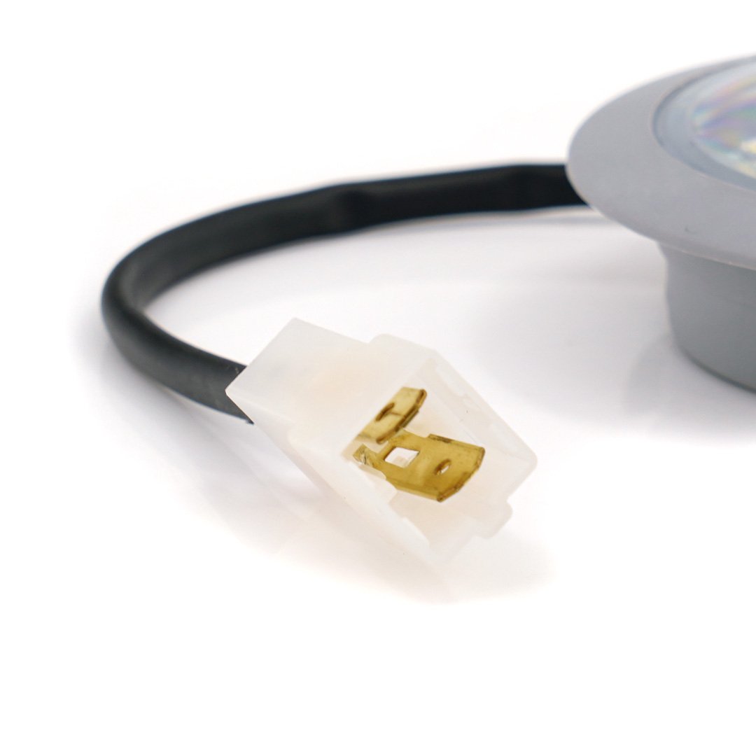 Spot intérieur blanc encastré 24V Ø 55,7mm 18 LED non-dimmable