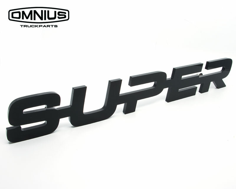 Super Emblem Brillant Haut 45x6,5 cm
