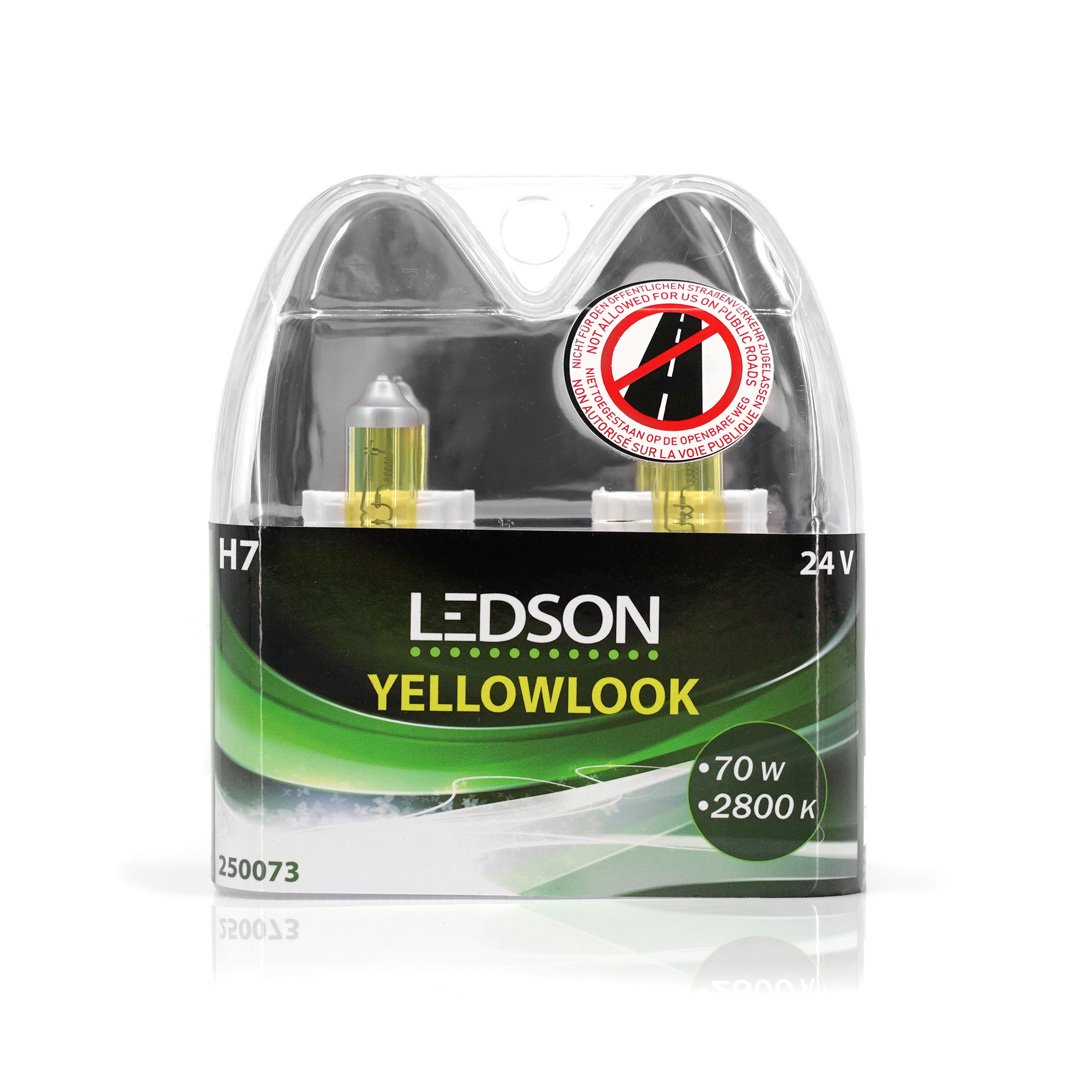 Truckjunkie Ampoule Halogène H7 Jaune 24V 70W 2 Pièces