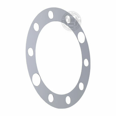 Anneau poli en acier inoxydable 2510RP pour jantes de simulateur de roue America