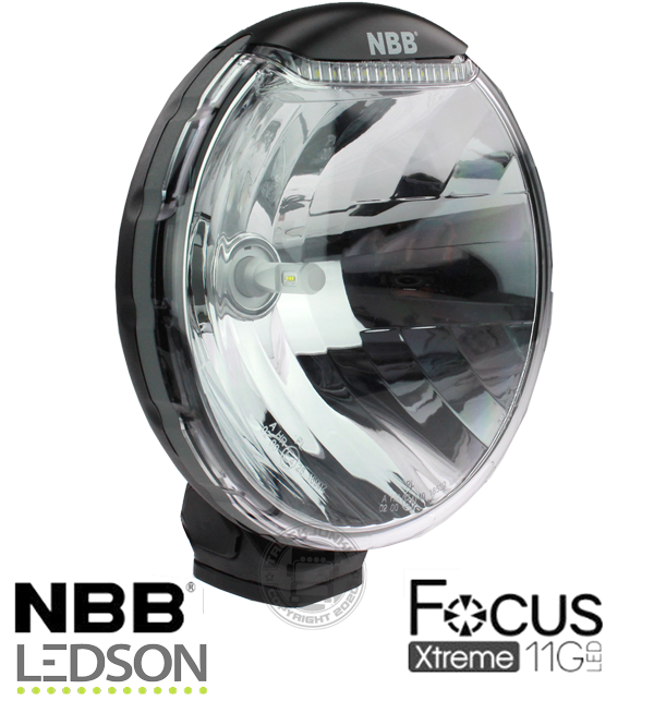 Lampe LED Ledson Xtreme Focus avec projecteur NBB Alpha 225 9-32V 6000K 2250 Lumen