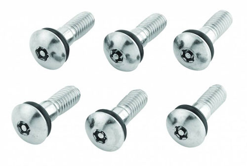 INOX Bulloni Per Coprimozzi Sistema di Fissaggio Anello di Bloccaggio 10 Pezzi