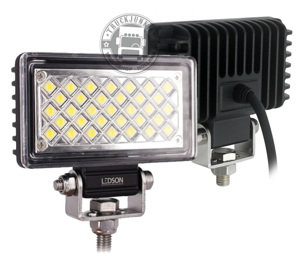 Lampe de travail Ledson 33 LED 120 degrés IP69K 93x52x23mm 6000K