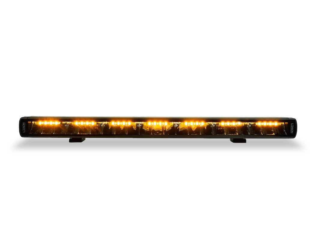 Barre LED Ledson Phoenix+ 20" Multifonctionnelle Avec Fonction Stroboscopique Orange Et Feux de Position Blanc Xénon Ou Orange