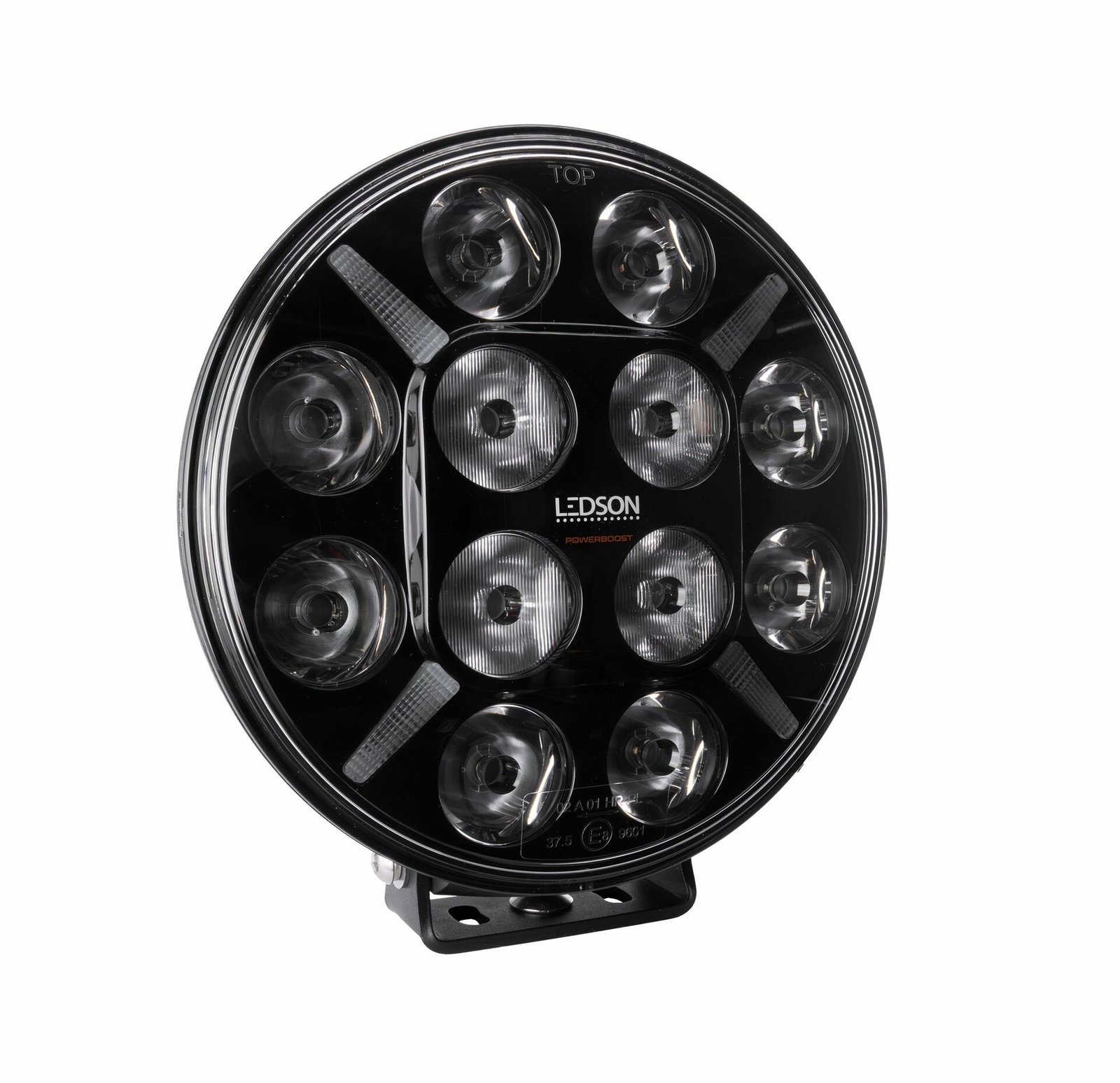 Ledson Projecteur 7 Pouces Noir Avec Feu de Position Homologué E Système Optique TIR Garantie 24 Mois