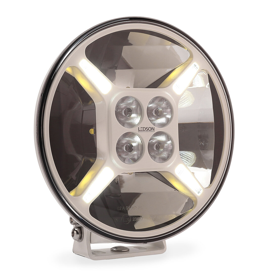 Ledson Sarox9+ Blanc Ivoire Lampe Auxiliaire LED 120W