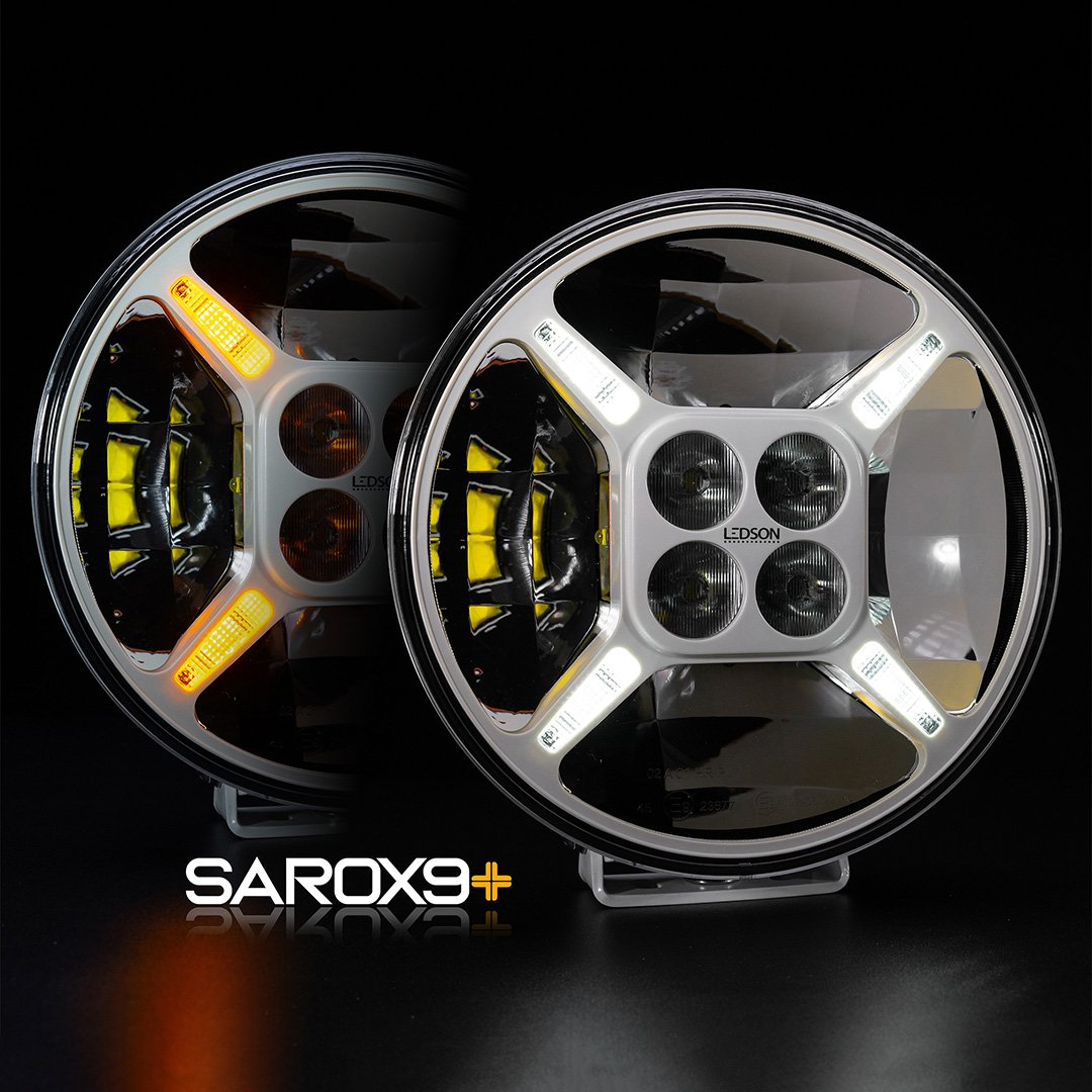 Ledson Sarox9+ Blanc Ivoire Lampe Auxiliaire LED 120W