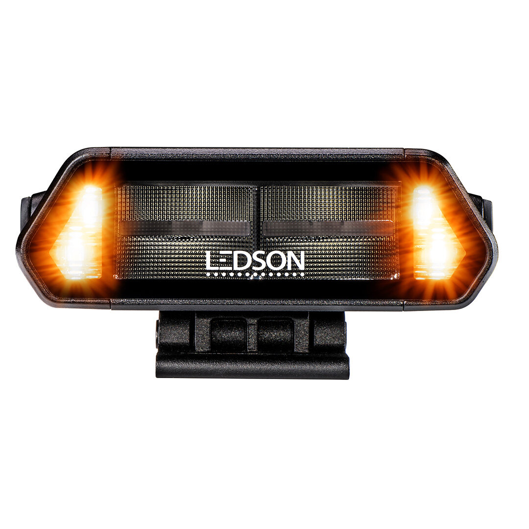 Ledson Faro da lavoro EPIX5+ R65 Approvato Luce stroboscopica 1700 Lumen 120 Gradi Fascio luminoso IP69K