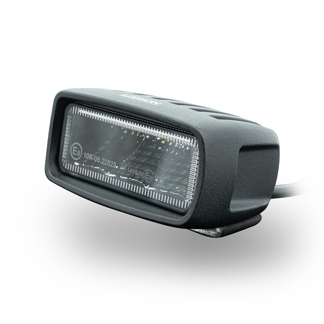 Ledson Raptor 15F LED Luce di Retromarcia Faro da Lavoro ECE R23 90x56x68mm