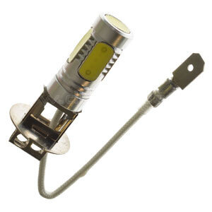 Lampe LED H3 24V 25W 320 Degrés Diode COB Apparence Xénon