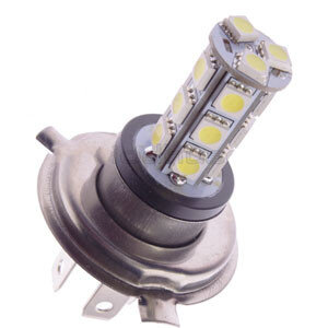 Ampoule de feu antibrouillard H4 24V 18 Diodes 5050SMD 20W 2.88W 320 Répartition de la lumière