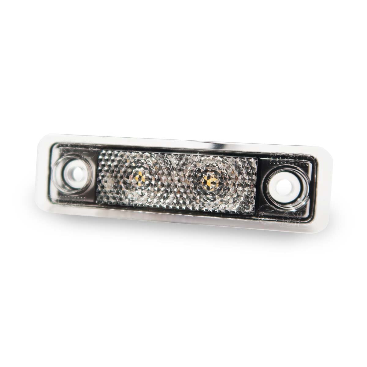 Ledson Astral Luce di Posizione Laterale Easy Fit Vetro Fumè 79x22,2x6,5 mm IP67 12V/24V