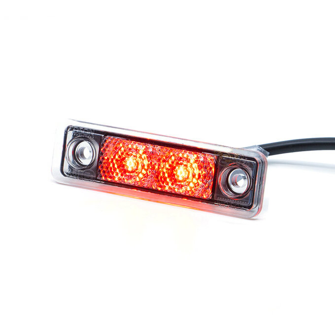 Ledson Astral Seitenmarkierungsleuchte Easy Fit Rauchglas 79x22,2x6,5 mm IP67 12V/24V