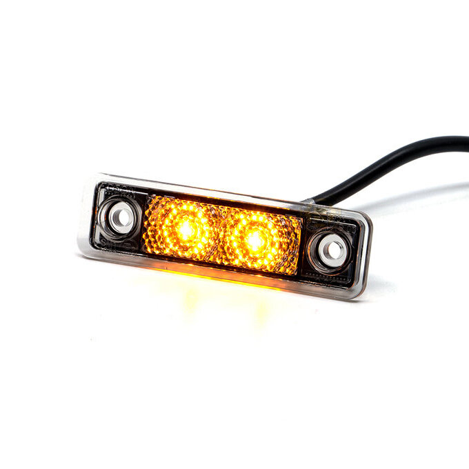 Ledson Astral Seitenmarkierungsleuchte Easy Fit Rauchglas 79x22,2x6,5 mm IP67 12V/24V