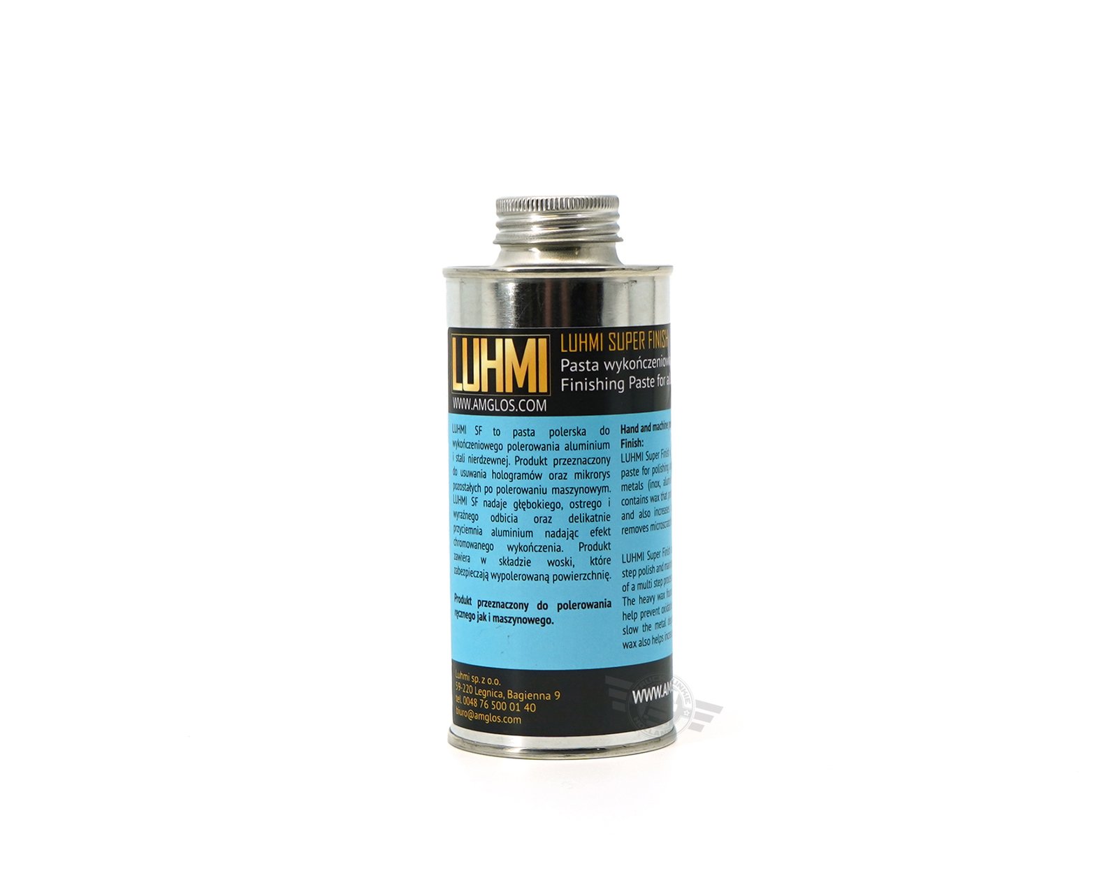 Luhmi Kit de Polissage 3 Étapes Pour Chrome Aluminium Cuivre Acier Inoxydable