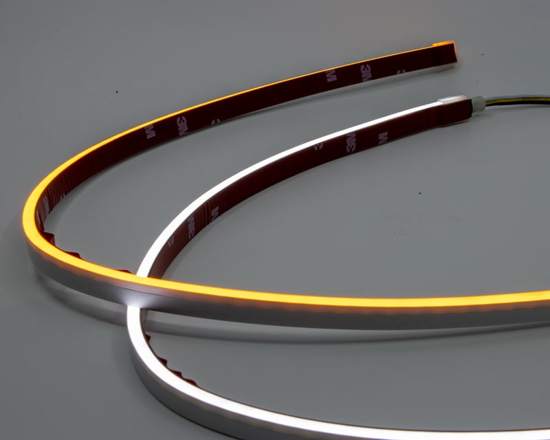 Bandes latérales flexibles Ledson IP67 étanches 60 cm 24 Volts
