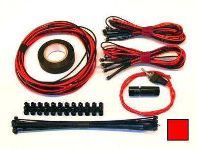 kit de démarrage éclairage LED rouge