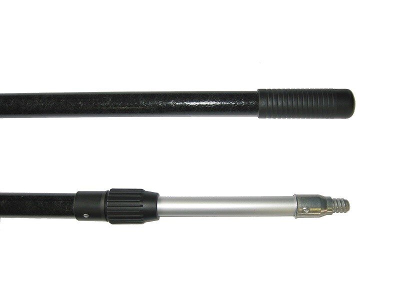 Brosse télescopique en acier pour lavage
