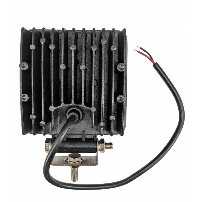 Midlight Lampada da lavoro 48W Fissaggio in acciaio inossidabile 3600 Lumen 9-60V 60° Diffusione della luce 110x110x72mm 603g