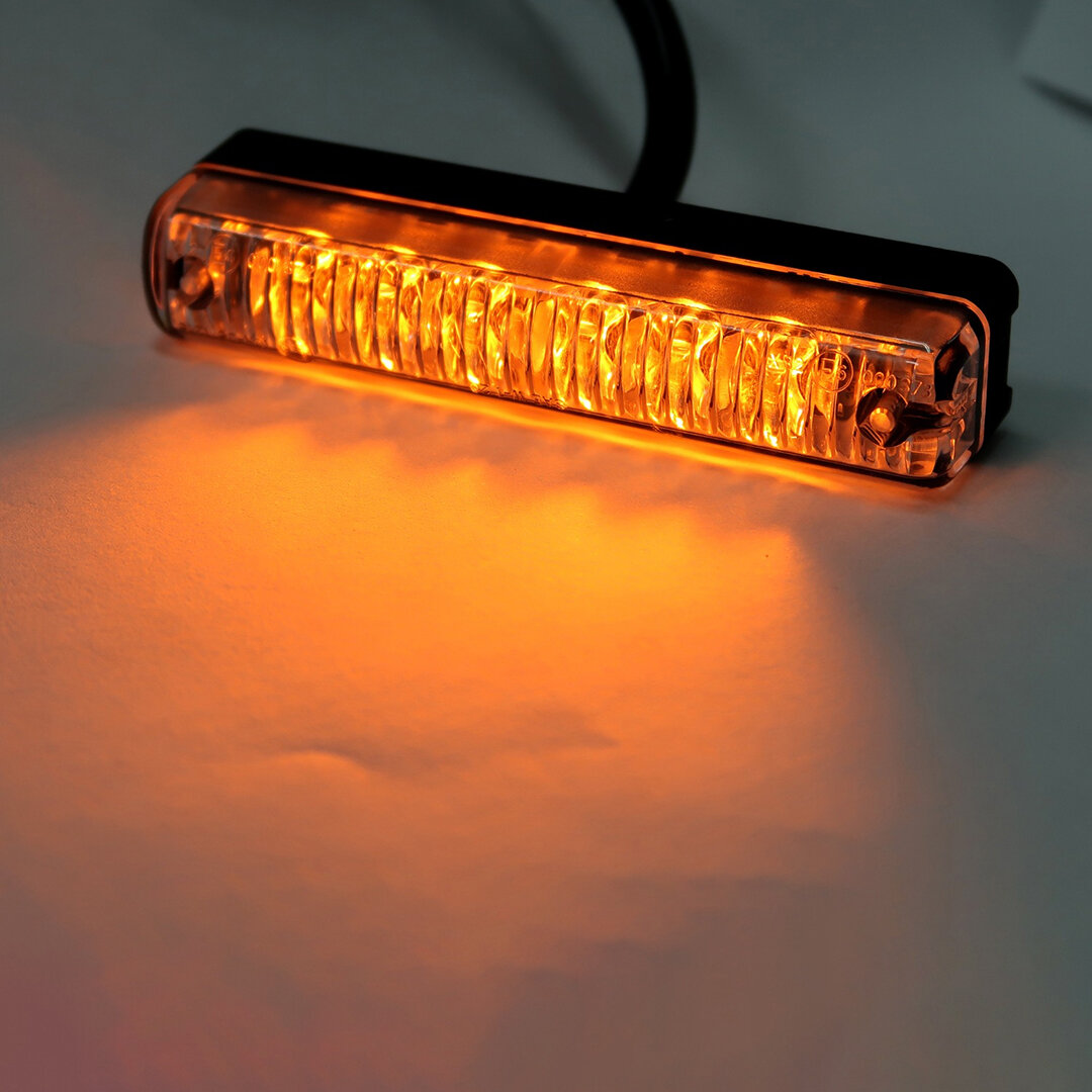 Ledson Advarselslys Grillmontering Orange LED ECE R65 R10 SAE