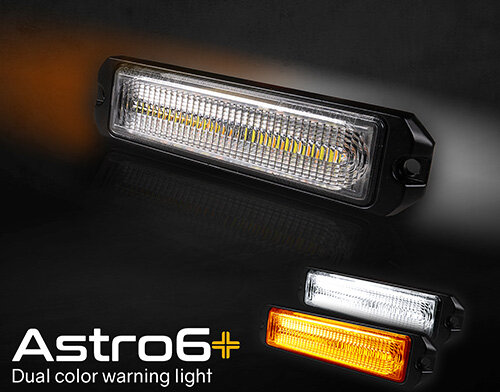 Ledson Astro6+ Strobo bicolore arancione e bianco