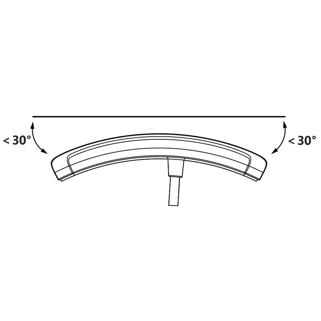 Ledson Nexus Luce di Avvertimento Flessibile 100x23x10mm 6x3W IP69K ECE R65 R10 19 Modelli di Lampeggio