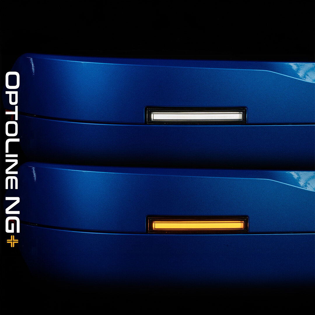 Optoline NG Sonnenblendenleuchte Scania NextGen Weiß/Amber