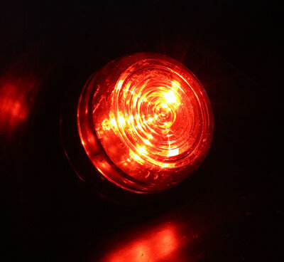 Strands Feu De Gabarit Latéral Rouge LED 12V/24V