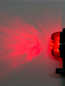 Strands Feu De Gabarit Latéral Rouge LED 12V/24V