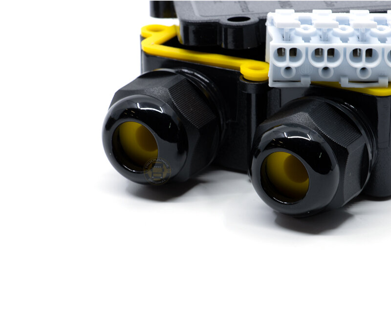 IP68 Wasserdichtes Gehäuse 4-8 Mm Kabel 0,5-2,5 Mm² 24A 450VAC