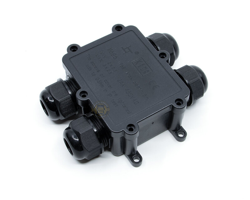 IP68 Wasserdichtes Gehäuse 80x50x35mm 24A 450VAC