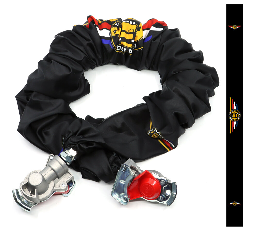 Gaine spirale pour tuyau d’air Omnius noire Truckjunkie