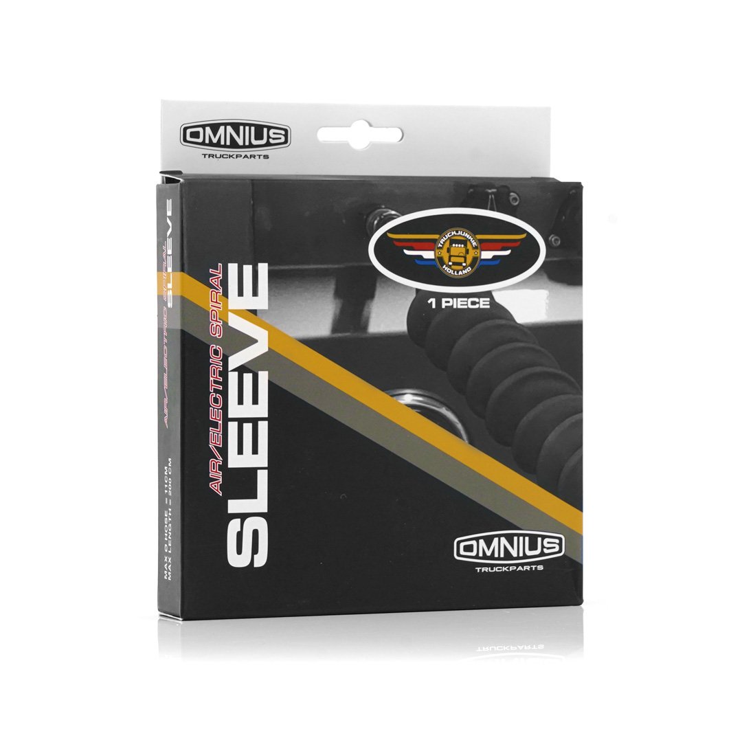 Gaine spirale pour tuyau d’air Omnius noire Truckjunkie