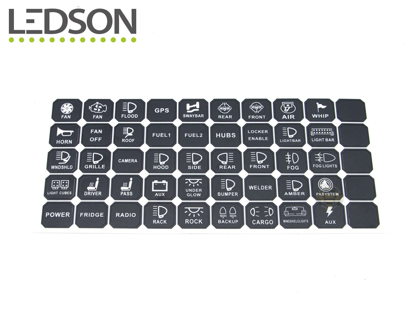 Ledson Commander Gen2 Relais-Steuerpanel, 8 Ausgänge, Bluetooth-/App-Steuerung/RGB