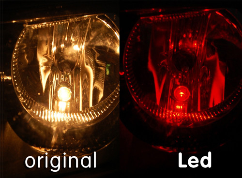 Ledson T4W BA9s ROSSO