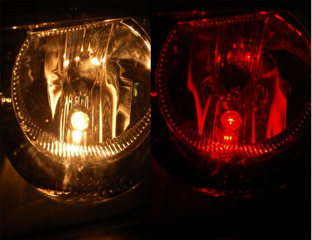 Lampes LED Camions 24V W5W W21X95d 3W Rouge