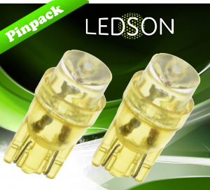 Lampade a LED Camion 24V W5W W2,1X9,5d Giallo/Arancione