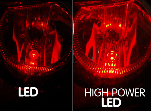 Lampe LED 24V pour camions avec 5 diodes SMD haute puissance rouge par paire