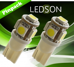 LED-Lampen LKW 24V W5W W21X95d 5050 SMD Xenon-Look