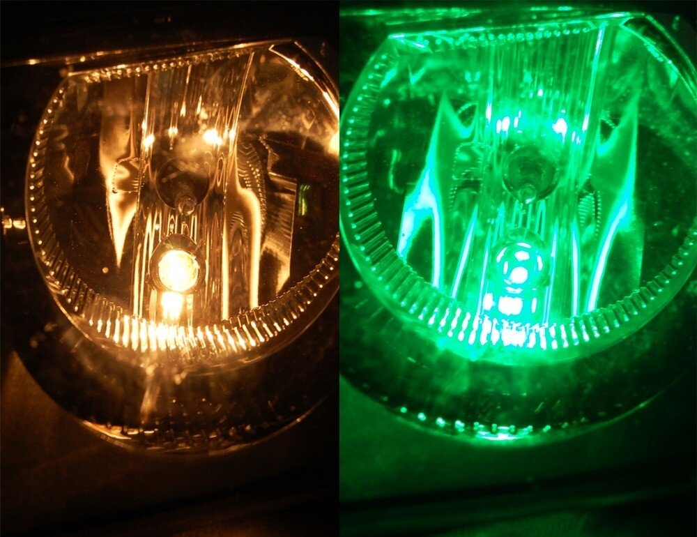 Lampes LED Camions 24V W5W W21X95d 5050 SMD Vert