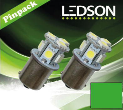 Ampoules LED 24V Pour Camions R5W BA15s 8 Pièces 5050SMD 5W 320 Degrés