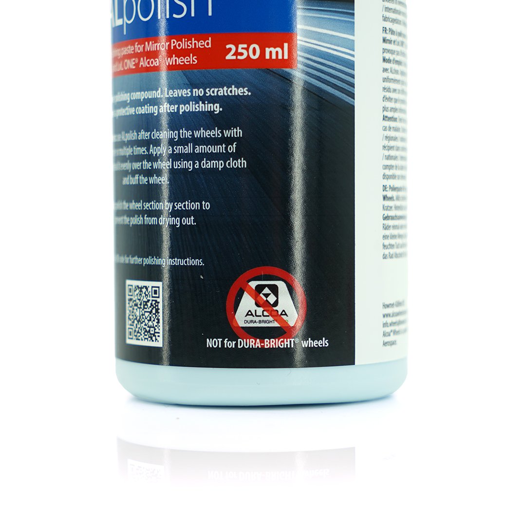 Pâte à polir 250MG Pour Roues Alcoa Polies Miroir Brossées Niveau UN Non Adapté Aux Roues Dura-Bright